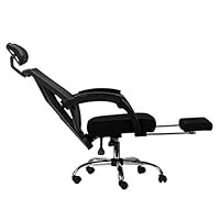 Amazon.co.jp: フットレスト付き人間工学オフィスチェアリクライニング